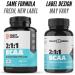 Crazy Muscle BCAA Pills - 1000mg 2:1:1 BCAAs Supplement - 120 Tablets (1 Pack) - Buy Online on GoSupps.com