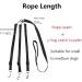 ASOCEA 3 Dog Leash 3 in 1 Multiple Dog Leash Detachable 360 Swivel with Soft Padded Handle for Walking and Traning Two or Three Dog Leash(Black) - Buy Online on GoSupps.com