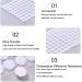 1600Pcs Sticky Back Coins 10mm/0.39  Diameter Hook & Loop Self Adhesive Dots Tapes (800 Sets) - Gtlzlz - Buy Online on GoSupps.com