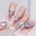 16 Styles Luxury Moon & Star Nail Charms - 3D Bow Butterfly & Rhinestone Nail Art Accessories for Acrylic Nails - Y2K Metal Nail Jewels - Buy Online on GoSupps.com