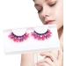 False Eyelashes 3D Glitter Eyelashes Shiny Dramatic Fake Eyelashes Long Dense Color Eyelashes with Sequins Fluorescent Eyelashes Suitable for Prom Stage Holiday Eye Makeup Cosplay Props Q-03 - Buy Online on GoSupps.com