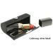 Kosmetex Black Lipstick Box with Mirror & Snap Fastener - Elegant Lipstick Case for International Shipping - Buy Online on GoSupps.com