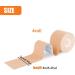 Extra Sticky 5m Kinesiology Tape - Waterproof Muscle Support for Exercise & Injury Recovery - Skin Color - Buy Online on GoSupps.com