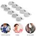 Qcwwy 10pcs Heart Shape Metal Pacifier Holders - Safe DIY Beads & Charm Accessories for Baby - Buy Online on GoSupps.com