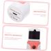 Beavorty 1 Set Hydrating Instrument Steamer for Face Nano Mist Sprayer Nano Facial Mister Facial Mister Steamer Portable Facial Mister Handy Mist Sprayer Abs Pink Face Sprayer Handheld Doll 10X3.3cm Pink - Buy Online on GoSupps.com