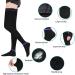 T.E.D. Anti Embolism Stockings 15-20 mmHg Compression - Unisex Black 3-Pack - Buy Online on GoSupps.com