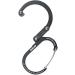 Gear Aid Heroclip (Small) Carabiner Hooks - Versatile Clip for Bags Lanterns Strollers & More | Black - International Shipping Available - Buy Online on GoSupps.com