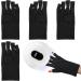 2 Pair Anti UV Gel Manicure Gloves - Professional Fingerless Protection for Nail Art DIY - Moisturizing & Skin Care - Home & Outdoor - 2 Pairs - Buy Online on GoSupps.com