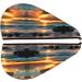 Beach Maui Hawaii Sunset Coral Velvet Dry Hair Cap - Perfect for Curly Long & Thick Hair | Anti-Frizz & Fast Drying - Buy Online on GoSupps.com