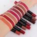 8Pcs Dark Ruby Red Plum Purple Lipstick and Lip Liner Set - Waterproof Matte Lips for Women - 24 Hour Original Labiales Mate - Pack of 1 - Buy Online on GoSupps.com