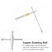 Baluue Copper Water Dowsing Rod 1 Set Ruler Water Dowsing P_b0b19z89q8 Feng Shui Detection Tool Portable Detection Rod - Buy Online on GoSupps.com