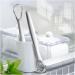 Lijuanwang Tongue Cleaner - 3 PCS Stainless Steel Tongue Scraper Brush for Bad Breath Relief - Buy Online on GoSupps.com