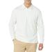 Amazon Essentials Men's Organic Cotton Long Sleeve Rugby Top (formerly Amazon Aware) M Ivory