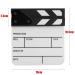 Mini Acrylic Clapper Board for Shoot Props & Advertising - Black and White Whiteboard PAV1BWE3S Blue - Buy Online on GoSupps.com