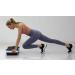 Vibration Plate Exercise Machine with Remote Control & Resistance Bands - Black & White - Buy Online on GoSupps.com