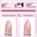 French Gel Nail Tips - 150pcs Medium Coffin Press On Soft Gel Fake Nails with Pre-Applied Primer & Base Coat - 15 Sizes for DIY Nail Extensions - Buy Online on GoSupps.com
