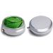 Buy Travel Pill Box with 3 Compartments - Green Leaves Portable Pill Organizer for Purse & Pocket - Buy Online on GoSupps.com