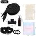 Heatless Curlers for Long & Medium Hair | Non-Slip Overnight Curling Headband Set - Black - Buy Online on GoSupps.com