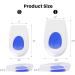 2 Pair Gel Heel Cups - Large Gel Heel Pads for Plantar Fasciitis & Achilles Tendonitis - Blue UK 7.5-12/EU 40-45 - Buy Online on GoSupps.com
