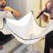 DayCount Beard Care Shave Apron 49 x 29.5 Inch Hair-Cut Apron Hair Salon Pongee Cape with Suction Cups and Hooks Waterproof - Buy Online on GoSupps.com