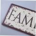 Alipis Home Decor Vintage Decor Vintage Sign Wall Decor License Plate Decorations European and American - Buy Online on GoSupps.com