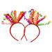 MNZYY 2 Pcs Funny Colorful Women Girls Headband Women Birthday Girl Sweet Princess Hair Band Hoop Party Decoration Dress 2 piece Set MNZYY 0
