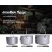 iBasingo Titanium Pot with Lid | Ultralight Camping Tableware | 1950ml - Buy Online on GoSupps.com