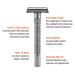 Vikings Blade Adjustable Butterfly Safety Razor - Rusader & Kaiser | Premium Shaving Experience | Worldwide Shipping - Buy Online on GoSupps.com