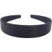 Topkids Accessories Satin Alice Headband Head Band Hairband Hair Band Women Adult Girls Kids School 60s 70s 80s Plain Aliceband 2.5cm 1" Thick Wide Hard (1 Alice Band Black) - Buy Online on GoSupps.com