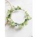 FIDDY898 Green Flower Crown Headband - Fairy Accessories for Women | Photo Prop B01 - Buy Online on GoSupps.com