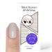 Original Miss Sophie UV Gel Nail Foils Soft Touch UV I 20 UV Gel Nail Polish Strips Solid Color Coconut UV I For Finger & Toenails