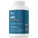 Dr. Tobias AKG Supplement 1000mg Per Serving Bioavailable Alpha Ketoglutaric Acid Supports Cellular Energy & Nitric Oxide Flow Vegan Gluten-Free Non-GMO 180 Capsules 90 Servings