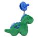 Itzy Ritzy Sweetie Pal Silicone Pacifier and Plush Pacifier Lovey 0+ Months Dino 2 Piece Set