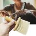 Neck Duster Brush Wooden Handle Haircut Neck Duster Brush For Barber Shop Hairstylist Broken Hair Sweep Brush for for Face and Neck - Buy Online on GoSupps.com