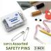 Tkiaea 3 Inches Large Safety Pins Pack of 50 Big Heavy Duty Safety Pins Safety Pins Bulk Stainless Steel Safety Pins Silver - Buy Online on GoSupps.com
