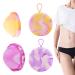 Wusanna 4 pieces of menstrual disc silicone menstrual cup menstrual disc reusable periodic disc menstrual cup offers 12 hours with 2 sizes (S and L)