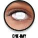 FUNZERA Dead Zombie Halloween Contact Lenses - White Non-Prescription Pack of 2 for Cosplay & Carnival - Buy Online on GoSupps.com