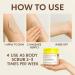 Foaming Body Scrub with Built-In Scrubber Sandalwood Vanilla Scent Exfoliates & Smooths Skin Hydrating Formula Paraben-Free 16 oz for All Skin Types - Buy Online on GoSupps.com