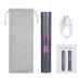 Buy Cordless 2-in-1 Hair Straightener & Curler | Portable Mini Ceramic Flat Iron | 5000mAh USB-C Rechargeable | Quick Heat Travel-Friendly Tool - Gray - Buy Online on GoSupps.com