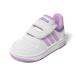 adidas Boy's Unisex Kids Hoops Mid 2.0 I Fitness Shoes Child 5 UK Child Ftwr White Bliss Lilac Violet Fusion