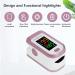 Pulse Oximeter Fingertip Blood Oxygen Monitor - Portable LED Oximeter (Rose Gold) - Accurate Blood Oxygen Saturation & Heartbeat Measurement - Buy Online on GoSupps.com