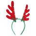 ifundom Headband Christmas Head Bopper Christmas Headwear Deer Antler Hairband Christmas Headpieces Xmas Deer Headwear Xmas Hairband Xmas Supplies Make up Christmas Utenciles Fabric Child