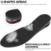 Height Adjustable Insoles - Four Layer PU Heel Lift for Unisex | Boost Your Height Comfortably - Buy Online on GoSupps.com