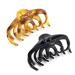 2 Pack 4.3 Inch Large Hair Claw Clips for Women Girls - Matte Nonslip Strong Hold Jaw Clamps (Black & Light Tortoiseshell) - Buy Online on GoSupps.com