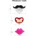 Buy CdiyTool Funny Pacifier Set - Mustache Photo Prop Soft Silicone for Babies Adults & Pets | 6 Pieces - Buy Online on GoSupps.com