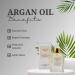 100% Pure Organic Moroccan Argan Hair Oil - Luxurious Non-Greasy Treatment for Dry Damaged Hair Growth Serum | 1.7 FL oz - Buy Online on GoSupps.com
