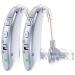 Hearing aids,Hearing Aids for Seniors, Rechargeable with Noise Cancelling,Digital Hearing Amplifier for Hearing Loss, Invisible Hearing Aid,Ear Sound Amplifier (2pc)