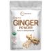 Organic Ground Ginger Powder, 2 Pounds (32 Ounce), Great Flavor and Highly Aromatic, Fine Loose Powder for Better Mixing without Settling, Best for Cooking, Baking, Tea & More, Product of India