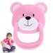 Zasdvn Newborn Pacifier - Magnetic Simulation Pacifier for Reborn Baby Dolls | Bear-Shaped Doll Accessories & Toy Gifts in Pink - Buy Online on GoSupps.com