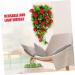 ABOOFAN 2pcs String Simulated Fruit Hanging Ornaments Garland Home Decor Hanging Teardrop Wreath Artificial Fruit Swag Artificial Hanging Fruit Simulation Fruit Fake Fruit Vine Rattan - Buy Online on GoSupps.com